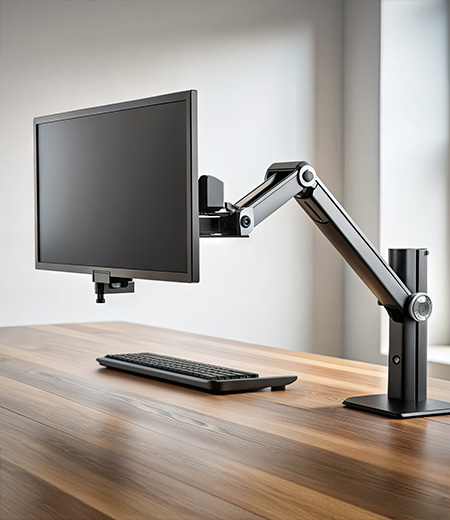 Na jakiej wysokości monitor jest najbardziej ergonomiczny?