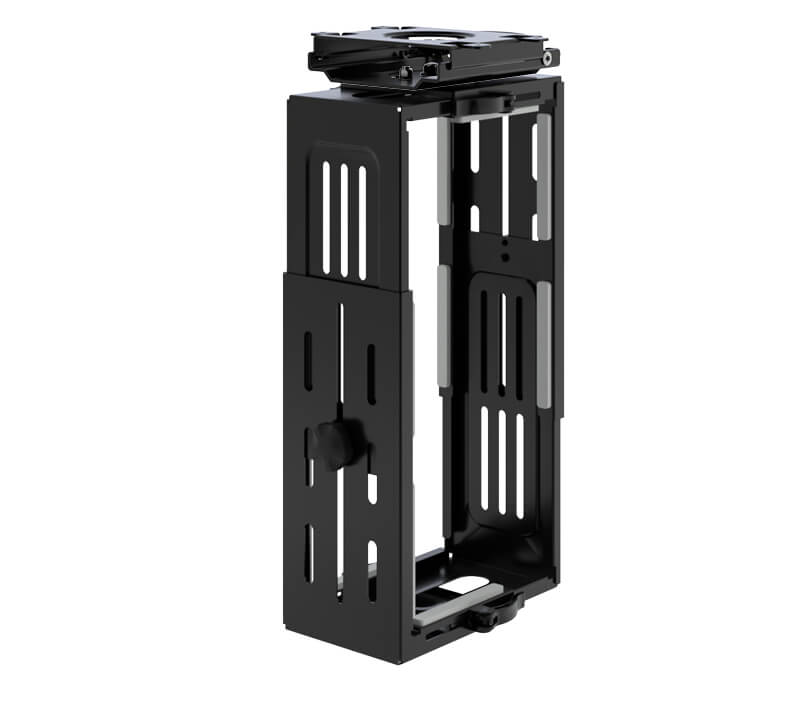 Uchwyt na komputer PC pod biurko